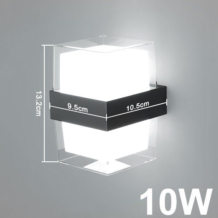 LED wall light