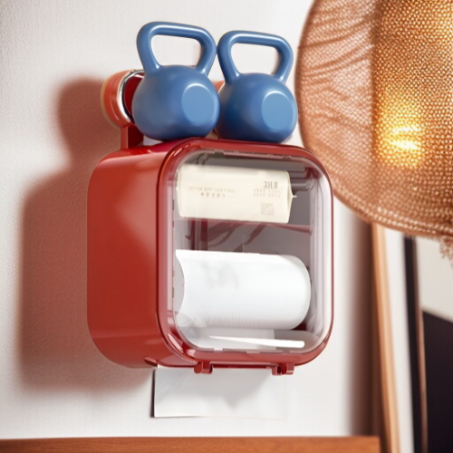 티슈케이스 수납공간 확대