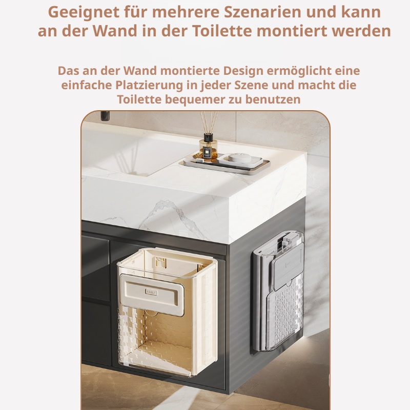 Faltbarer Hänge-Mülleimer für die Küche