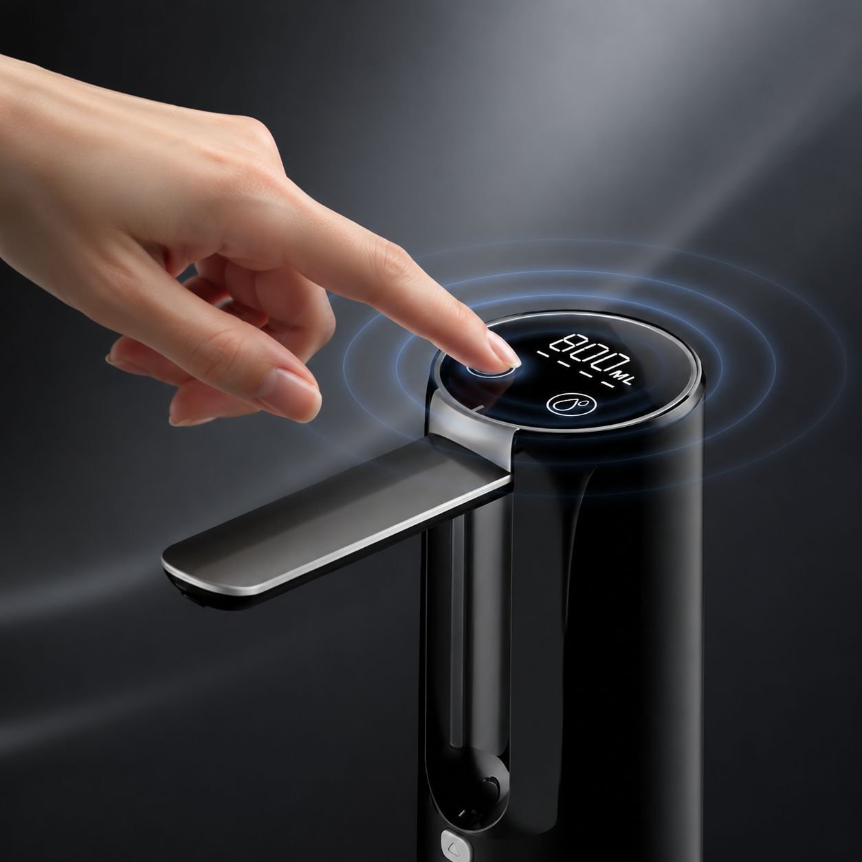 Bedienfeld des elektrischen Wasserspenders