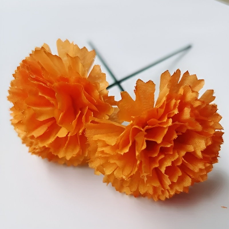 Halloween-Kranzset mit künstlicher Tagetes