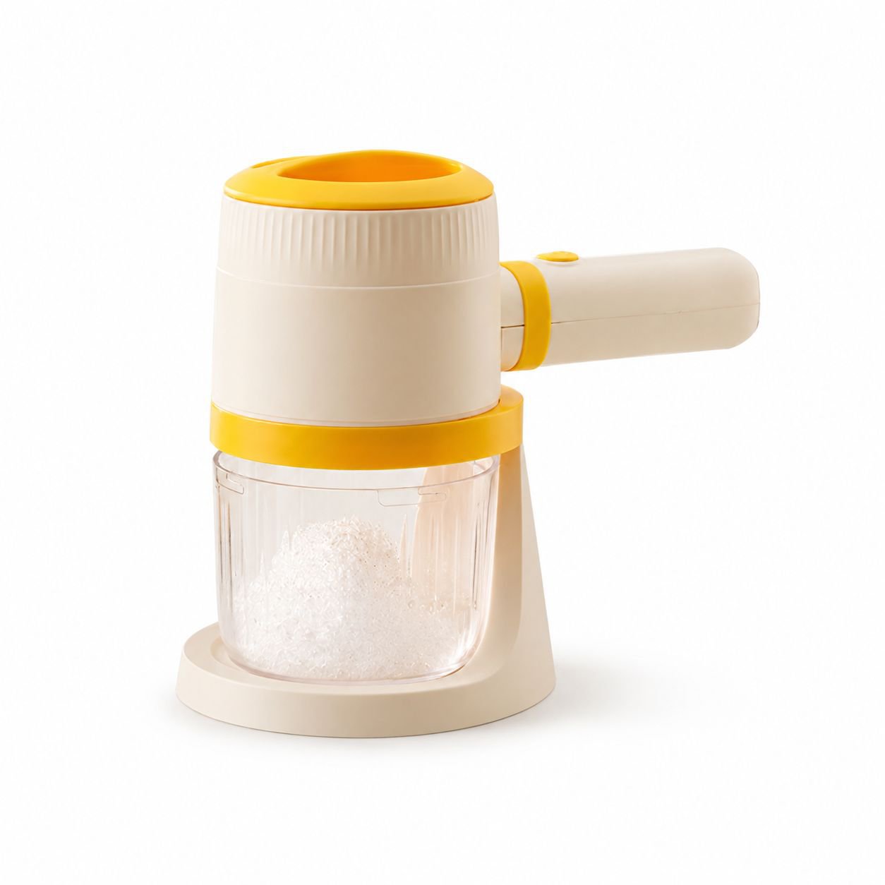 Electric ice shaver, smoothie maker for home use [1-second ice dispensing], suitable for all ice typ