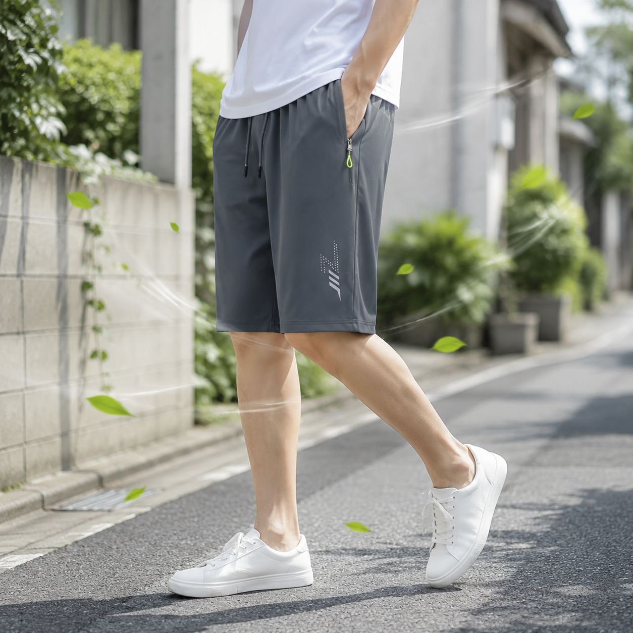 着回し自在なメンズカジュアルストレートパンツ