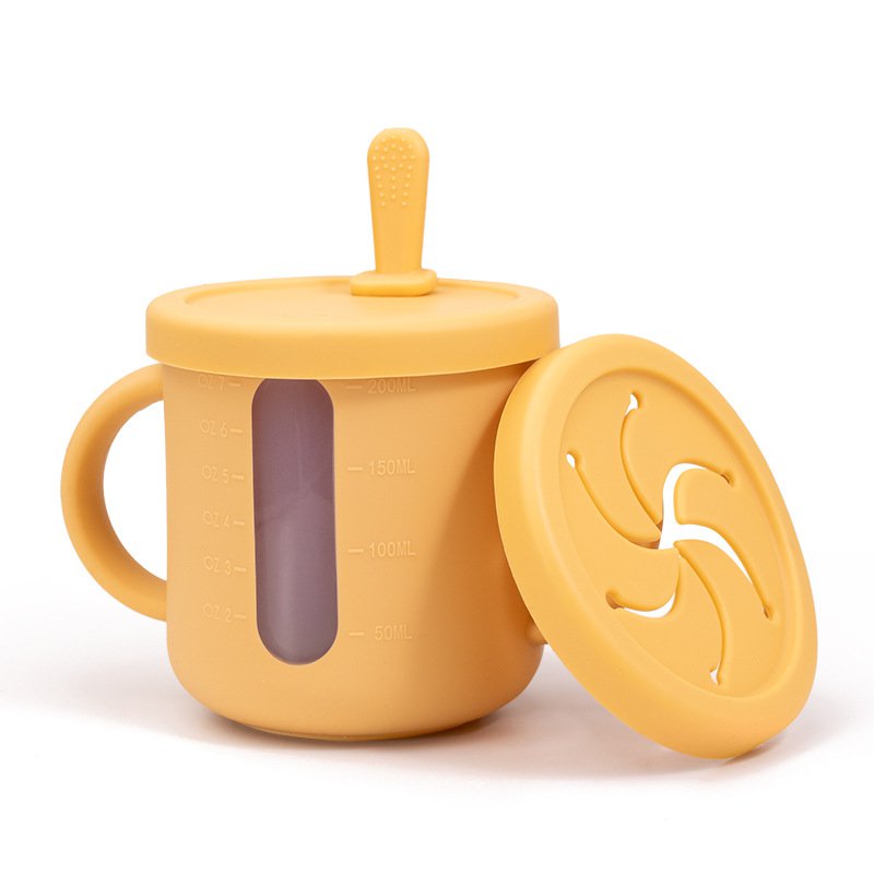 Food-grade transparent silicone cup