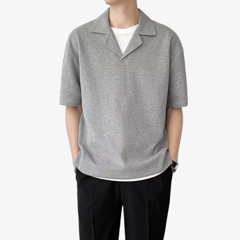 여름 남자 와플 티셔츠 컬러 옵션