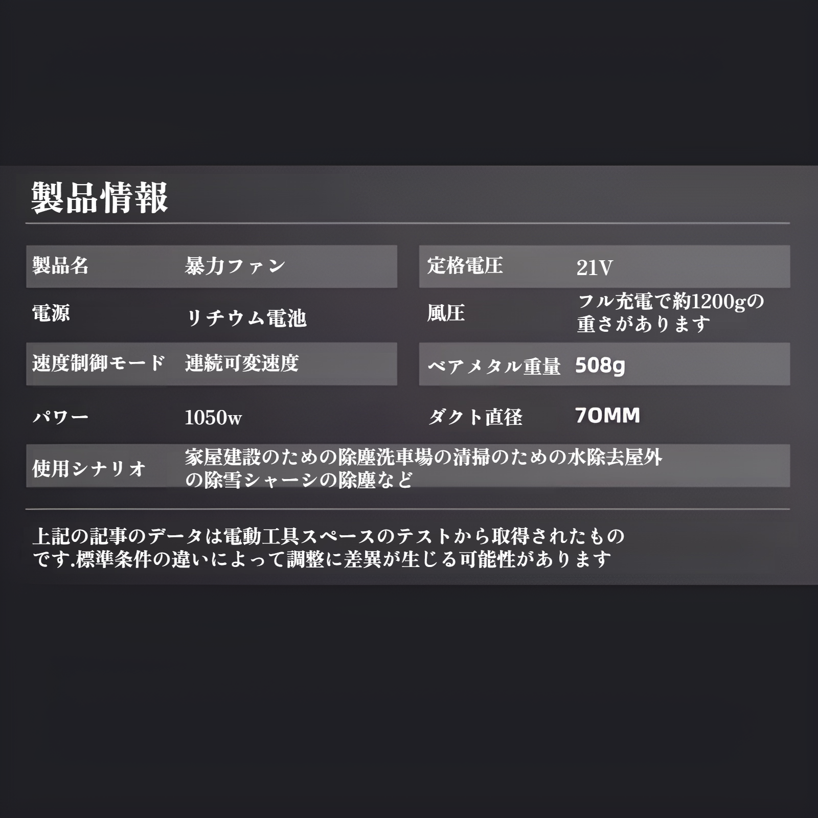 落ち葉や雪を除去する高風力ブロワー