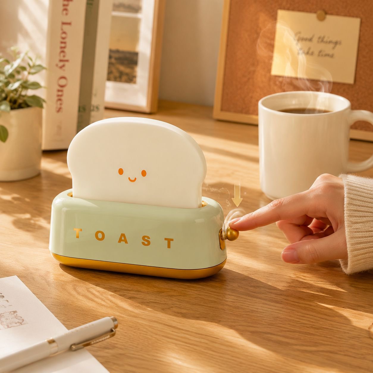 Perfect birthday gift toast lamp for girls
