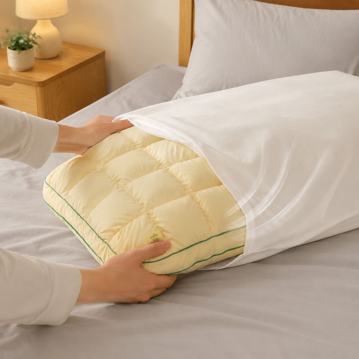 Soft memory foam filling of Pineapple Edition neck pillow