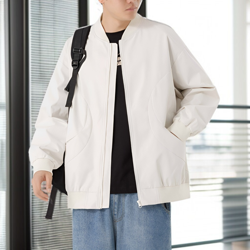 얇은 남성 코트 학생 봄 캐주얼 점퍼 삼방 얇은 야구복 상의