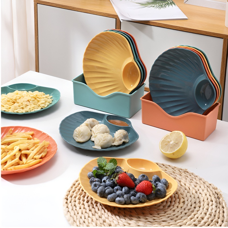 麦わらサラダプレート