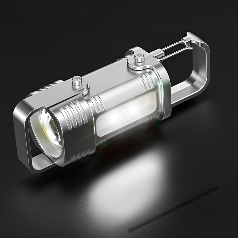 小型で携帯便利なキーホルダー型懐中電灯