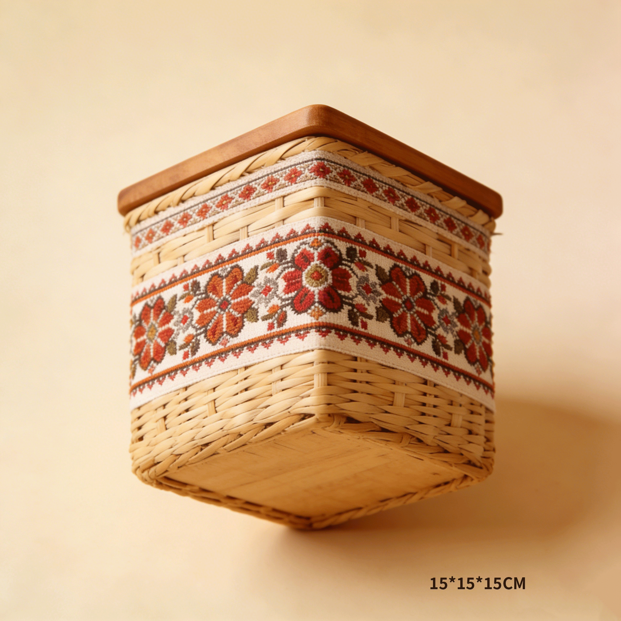 Praktikus négyzetes tárolódoboz modern designnal