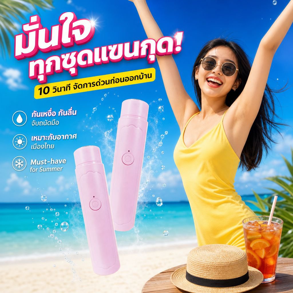 เครื่องโกนหนวดไฟฟ้าขนาดจิ๋วสำหรับกำจัดขน ใช้ได้ทั้งชายและหญิง ใช้งานได้ทั่วร่างกาย