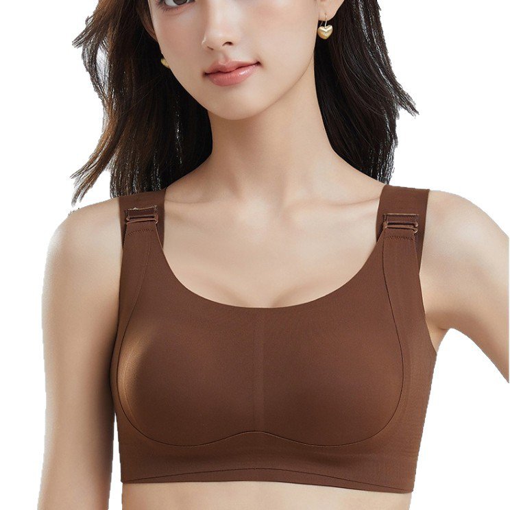 Sujetador reductor sin costuras para busto grande, ajuste y soporte anticaída