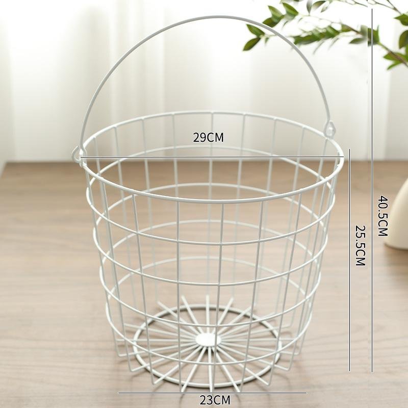 Aufbewahrungskorb aus Schmiedeeisen