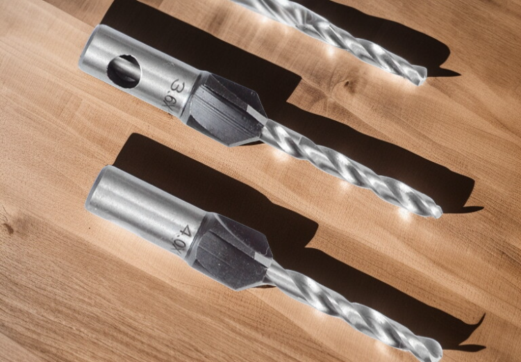 Foret pour bois avec tête renforcée en alliage