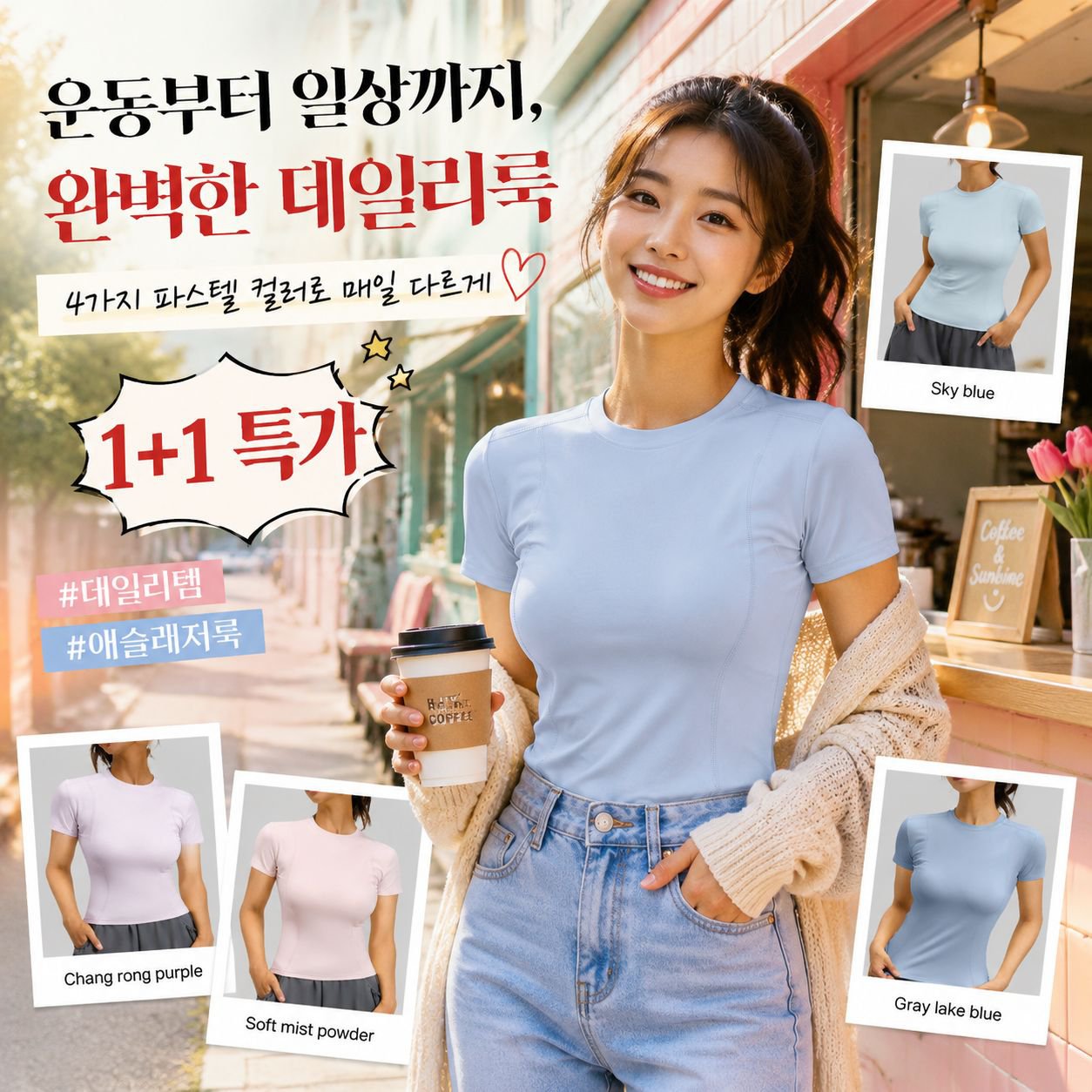 여성 여름 슬림핏 쿨 스포츠 요가 반팔 티셔츠