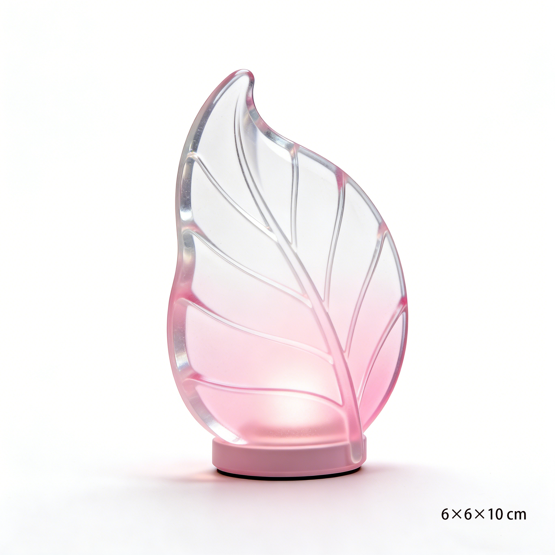 LED 나뭇잎 소품으로 꾸민 책상 인테리어