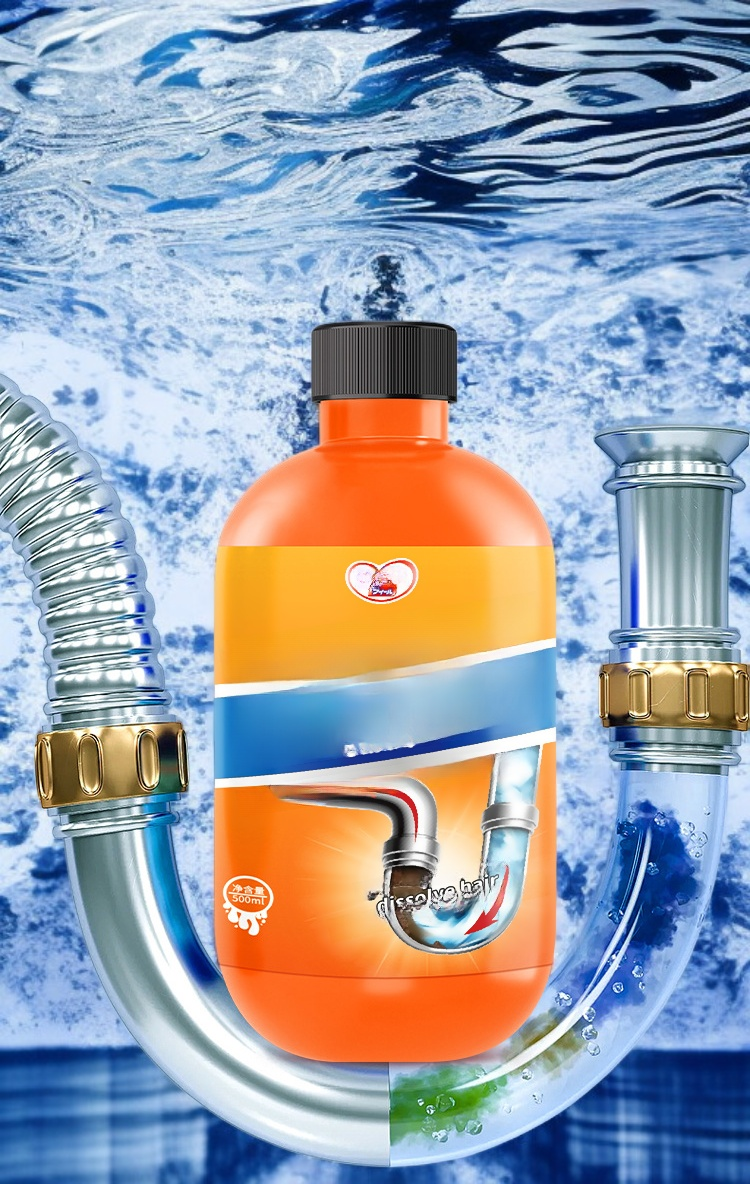 배수구 청소기는 3초 만에 배수구 막힘을 제거합니다