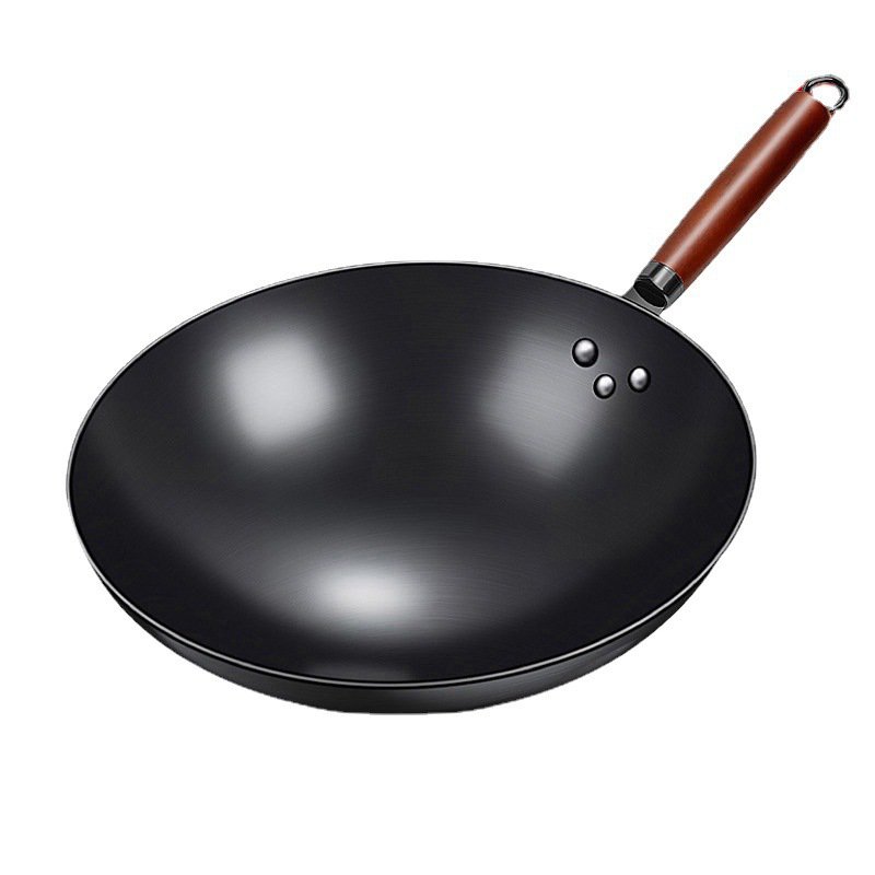 Uncoated non-stick pan