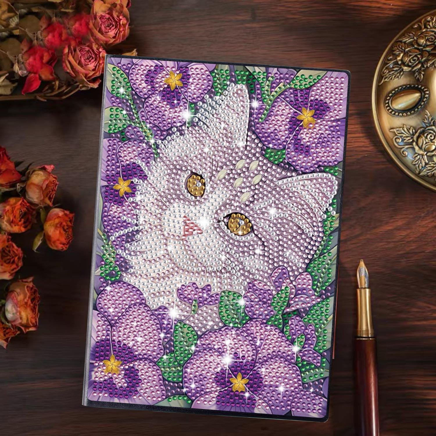 다이아몬드 그림 공책 핸드메이드 큐빅 비즈니스 다이어리 베스트셀러 글씨본