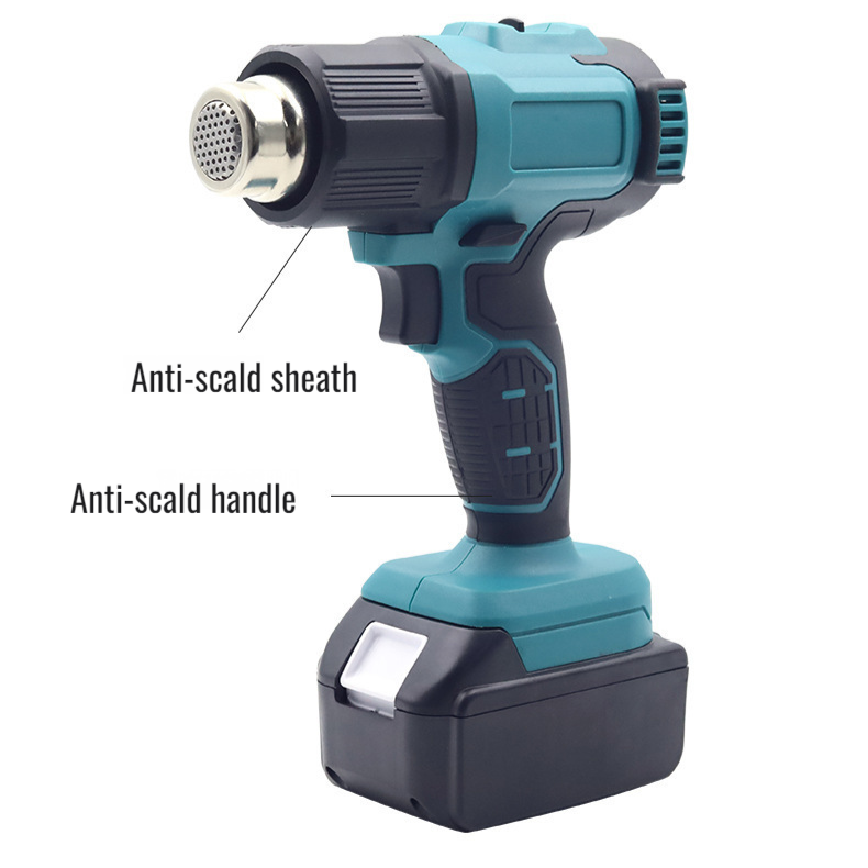 Pistolet thermique sans fil pour gaine thermorétractable et soudure plastique