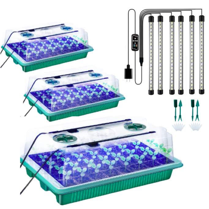 Illuminated Multi-Spectrum Seedling Tray