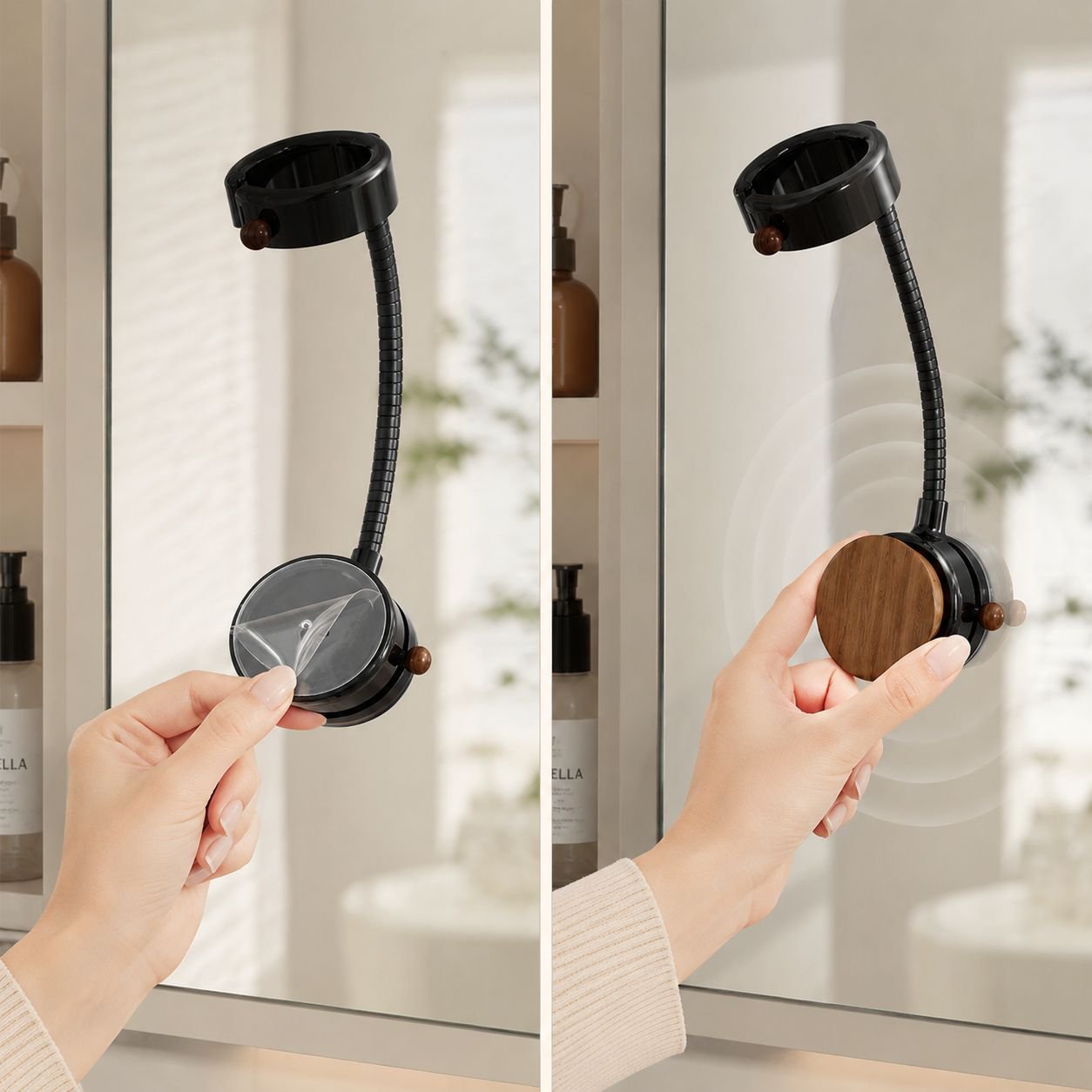 Swivel Wall-Mounted Air Duct Organizer (No Drilling)