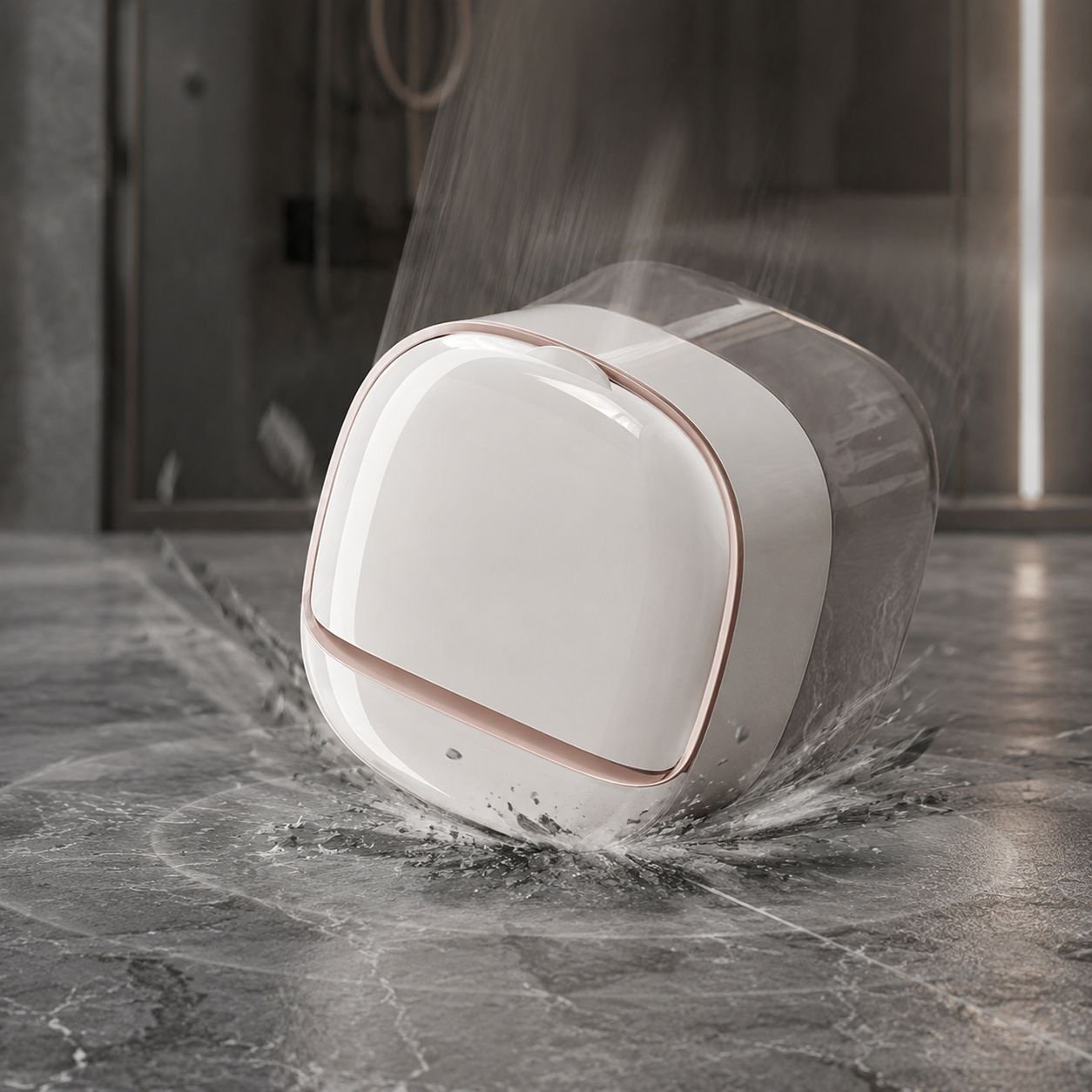 Solution de rangement savon sans abîmer le mur
