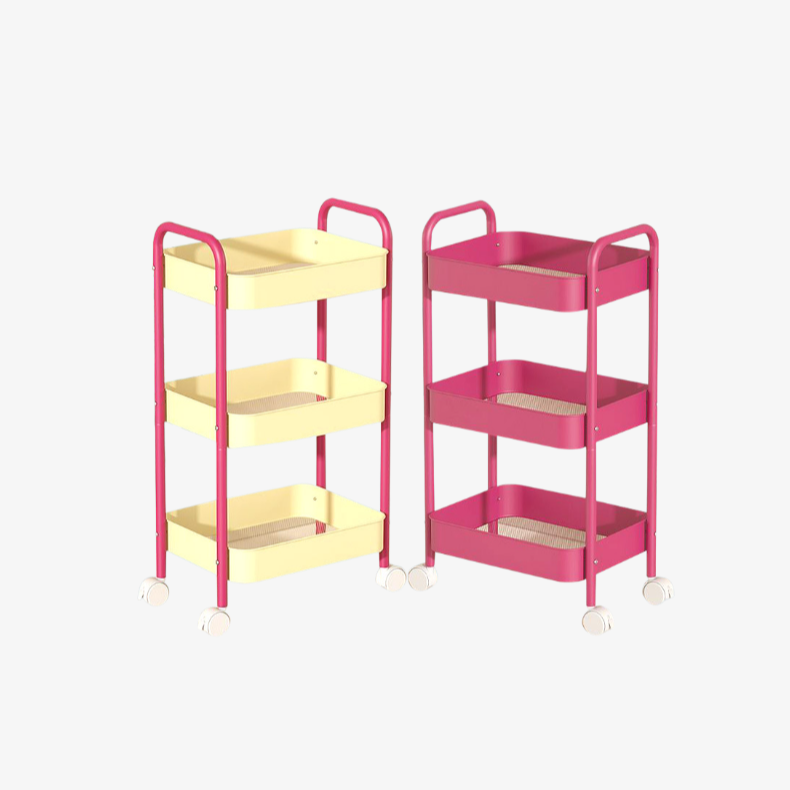 튼튼한 탄소강 소재의 욕실 선반