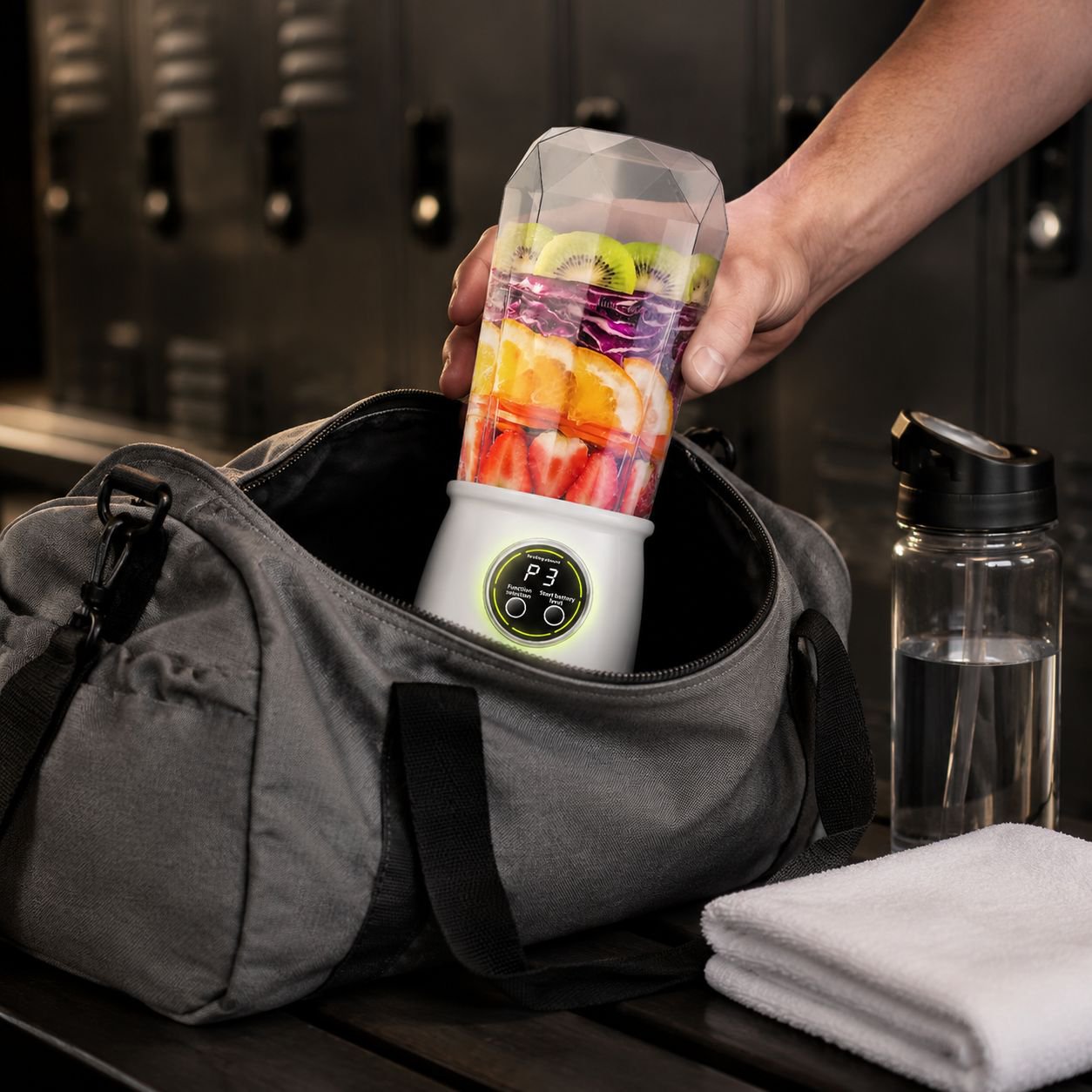 User-friendly electric juicer for oranges and lemons