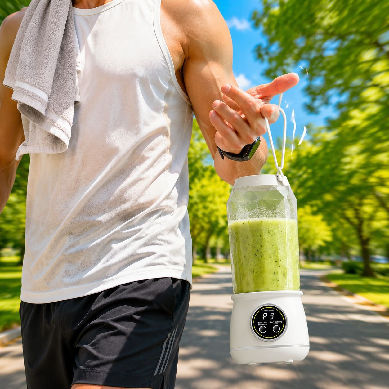 Portable Multifunctional Electric Orange Juicer with Pulp Separation