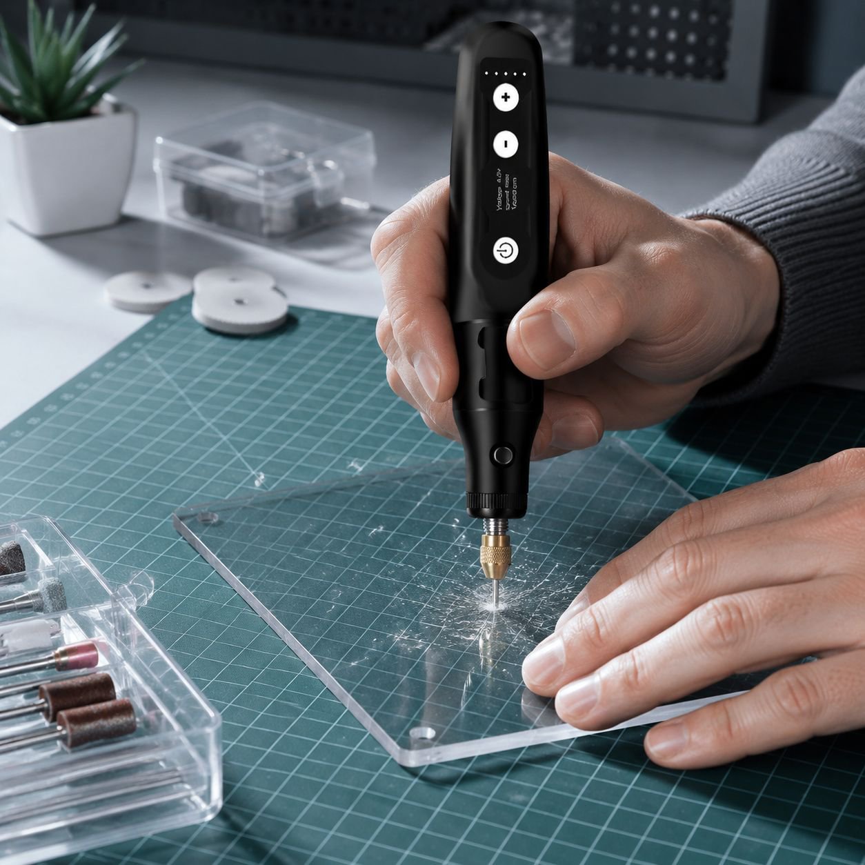 Portable Electric Polishing Tool for DIY Projects
