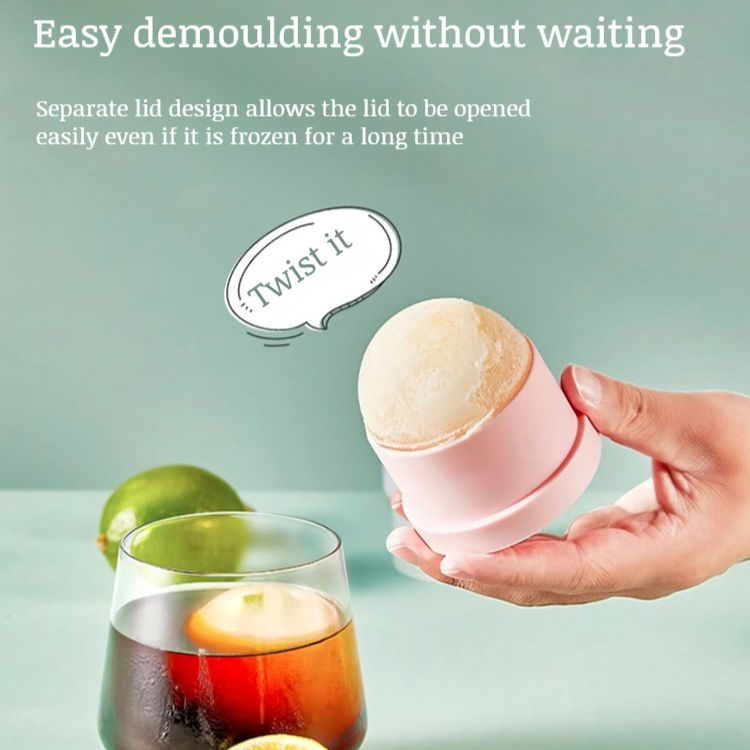 Multifunctional silicone mold for home ice ball making