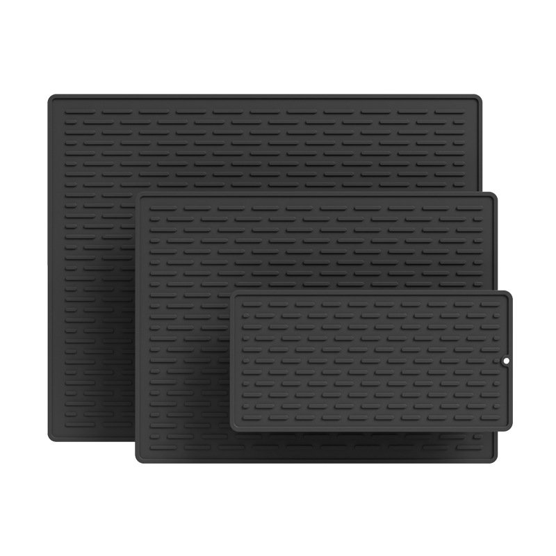 미끄럼 방지 및 배수 식기 세척 매트