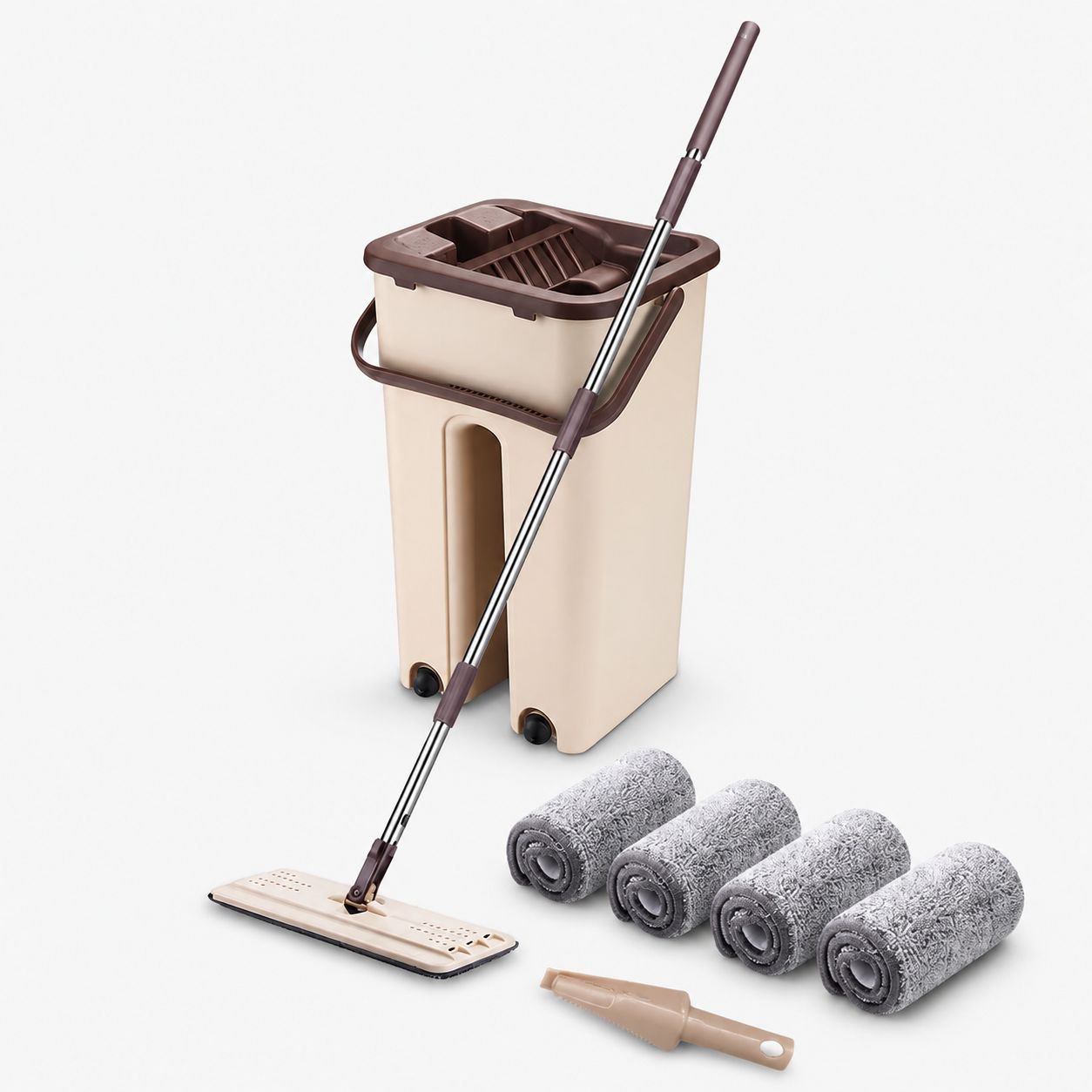Handsfree Mop Bucket for Floor Cleaning