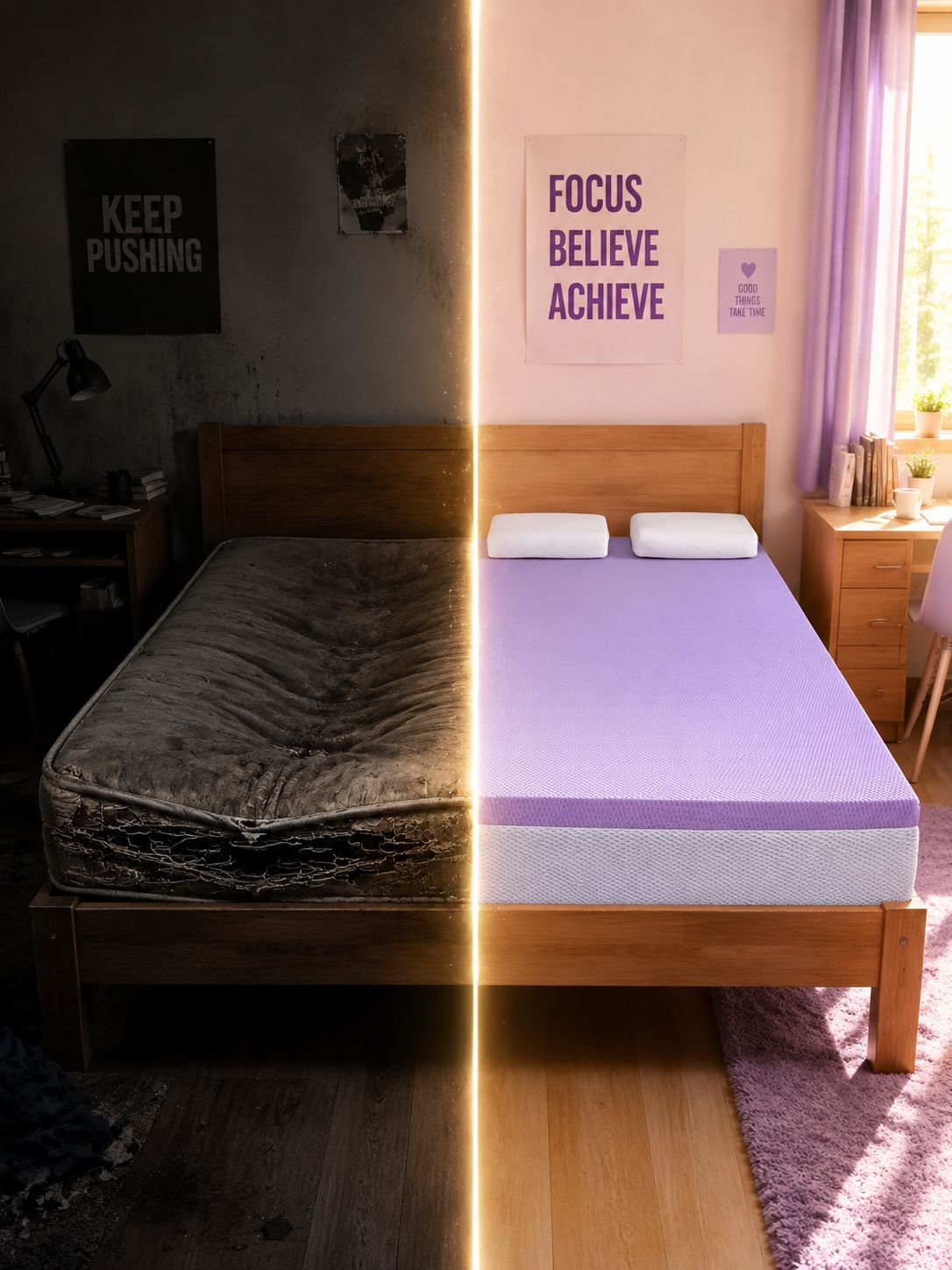 Durable and comfortable bedding for rentals