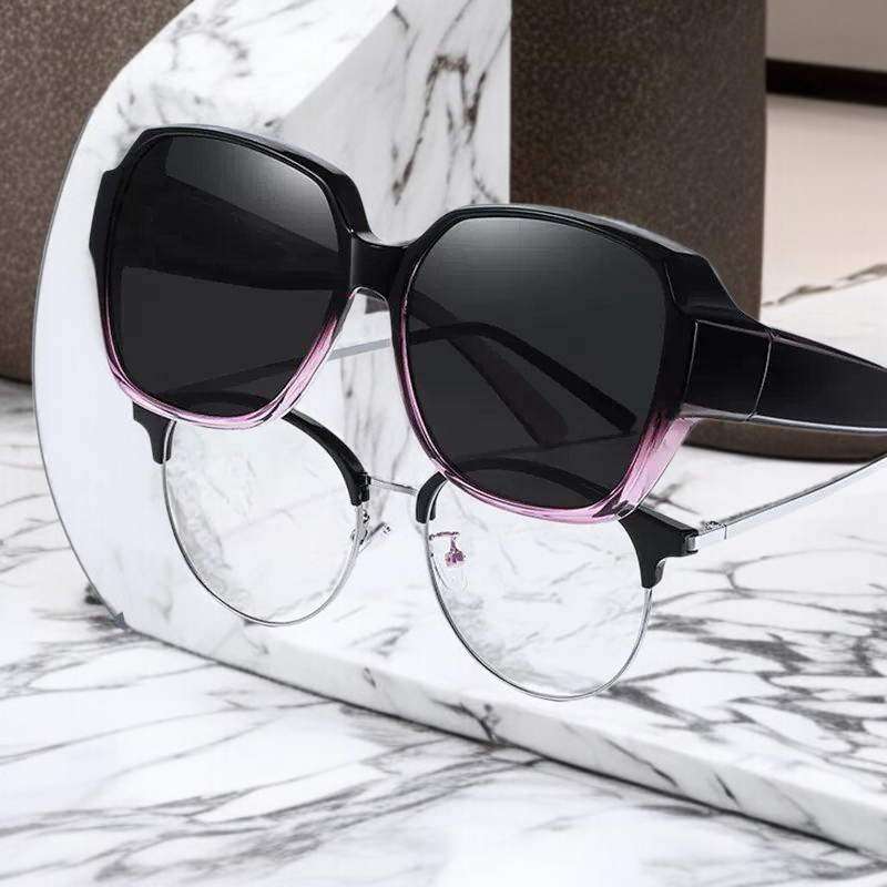 자외선 차단 선글라스 클로즈업