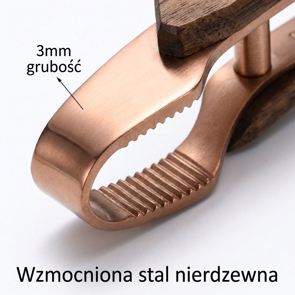 Szczypce do grilla ze stali nierdzewnej