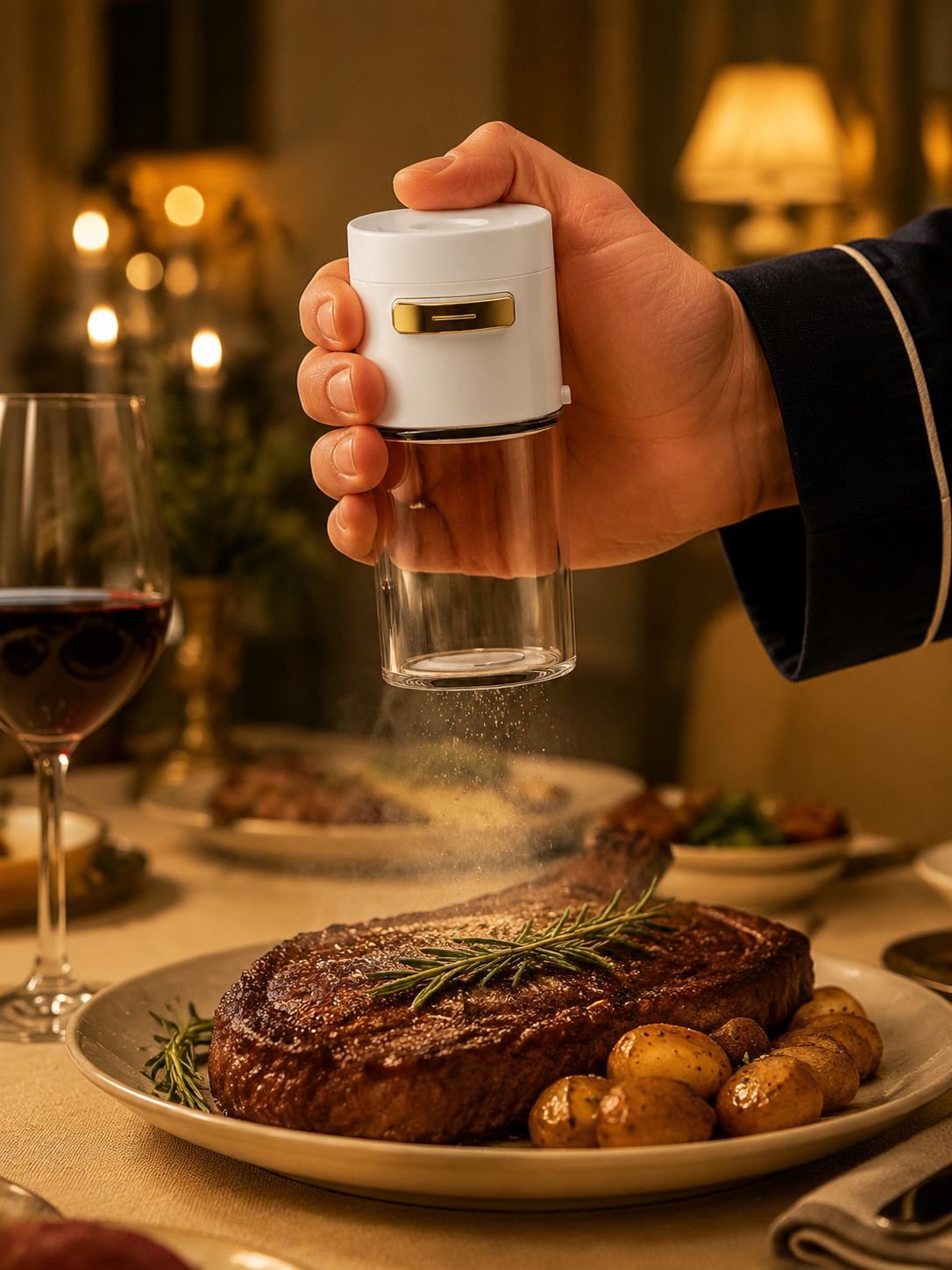 Anti-moisture seasoning jar for long-lasting flavor