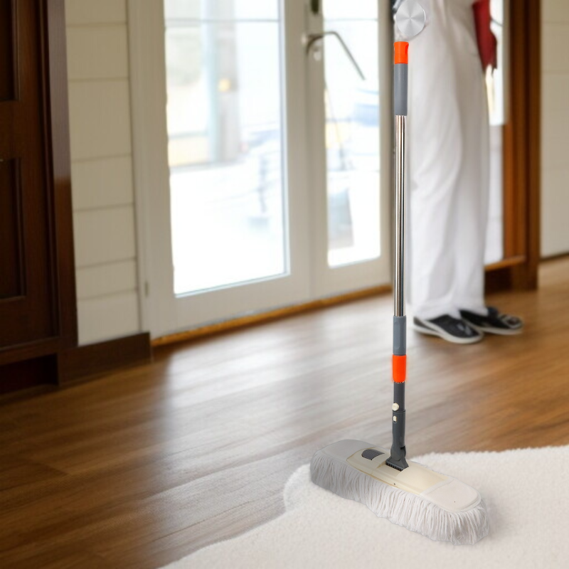 가정용 바닥걸레 천 머리 면사 흡수 수평판 밀대 천 커버 더스트 밀대 바닥걸레 천 머리