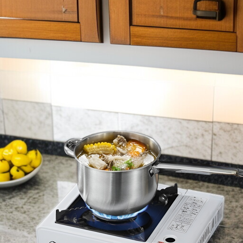 스테인리스 스틸 찜기의 내구성 강조