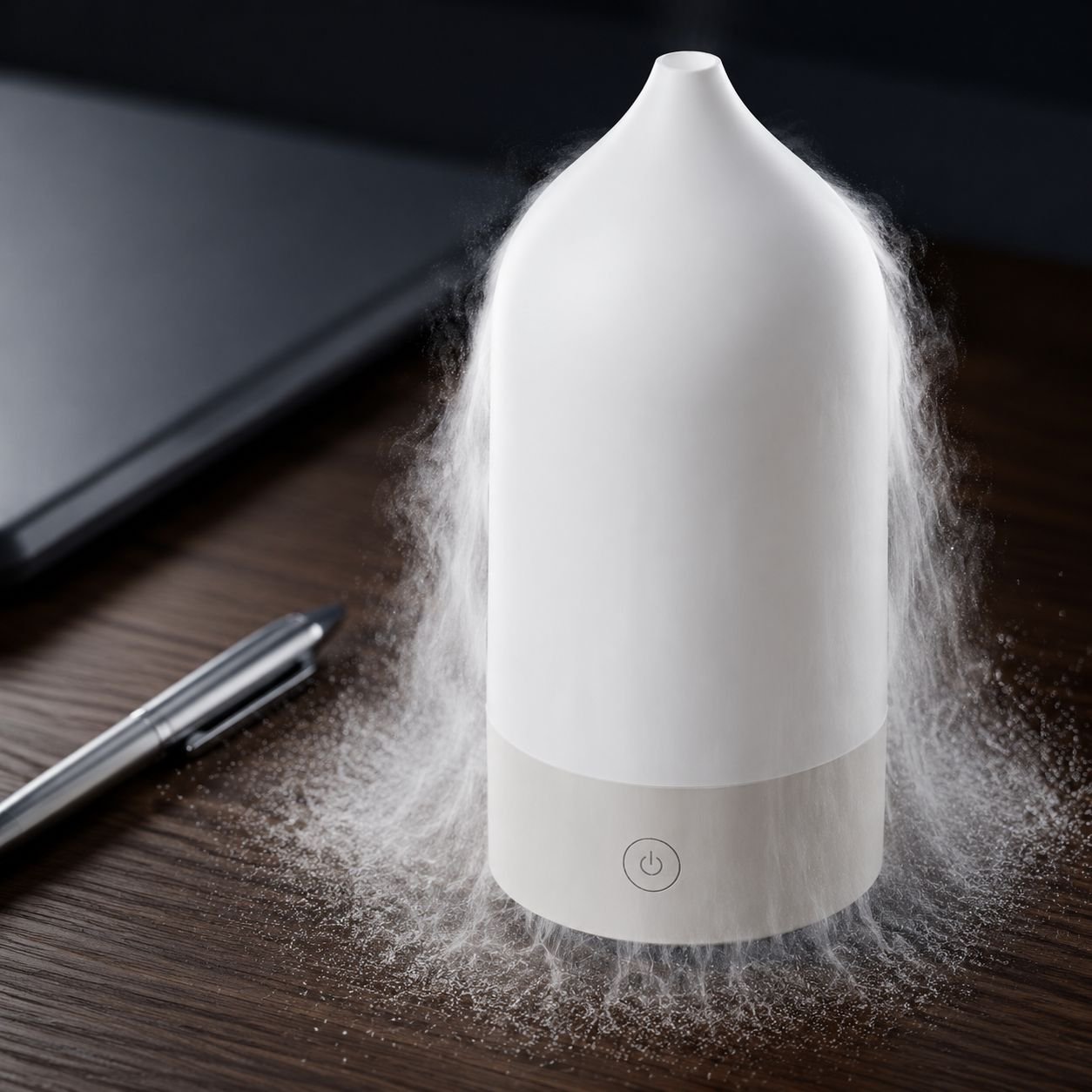 Home Vase Style Aromatherapy Diffuser with Atmosphere Light