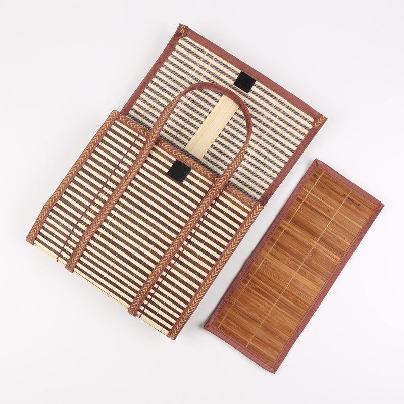 折り畳み竹藤ボックス付き