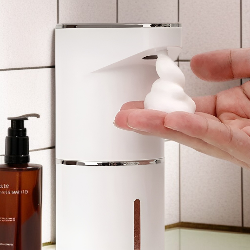 Dispensador automático de espuma para jabón líquido