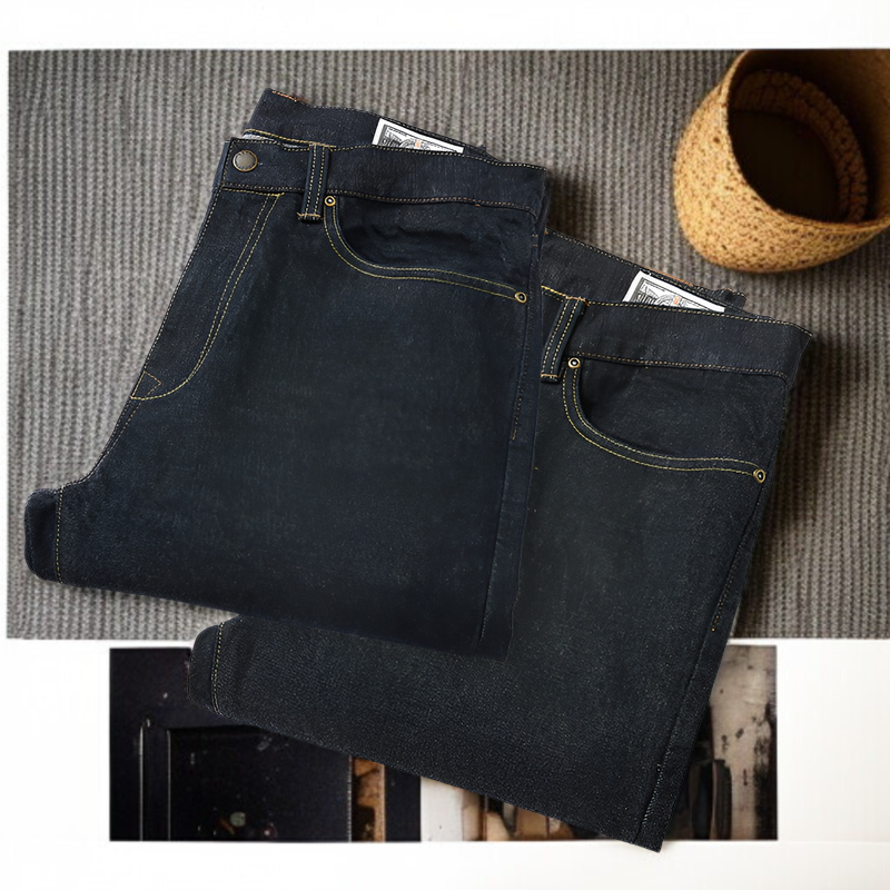 小脚シルエットを強調した着用イメージ