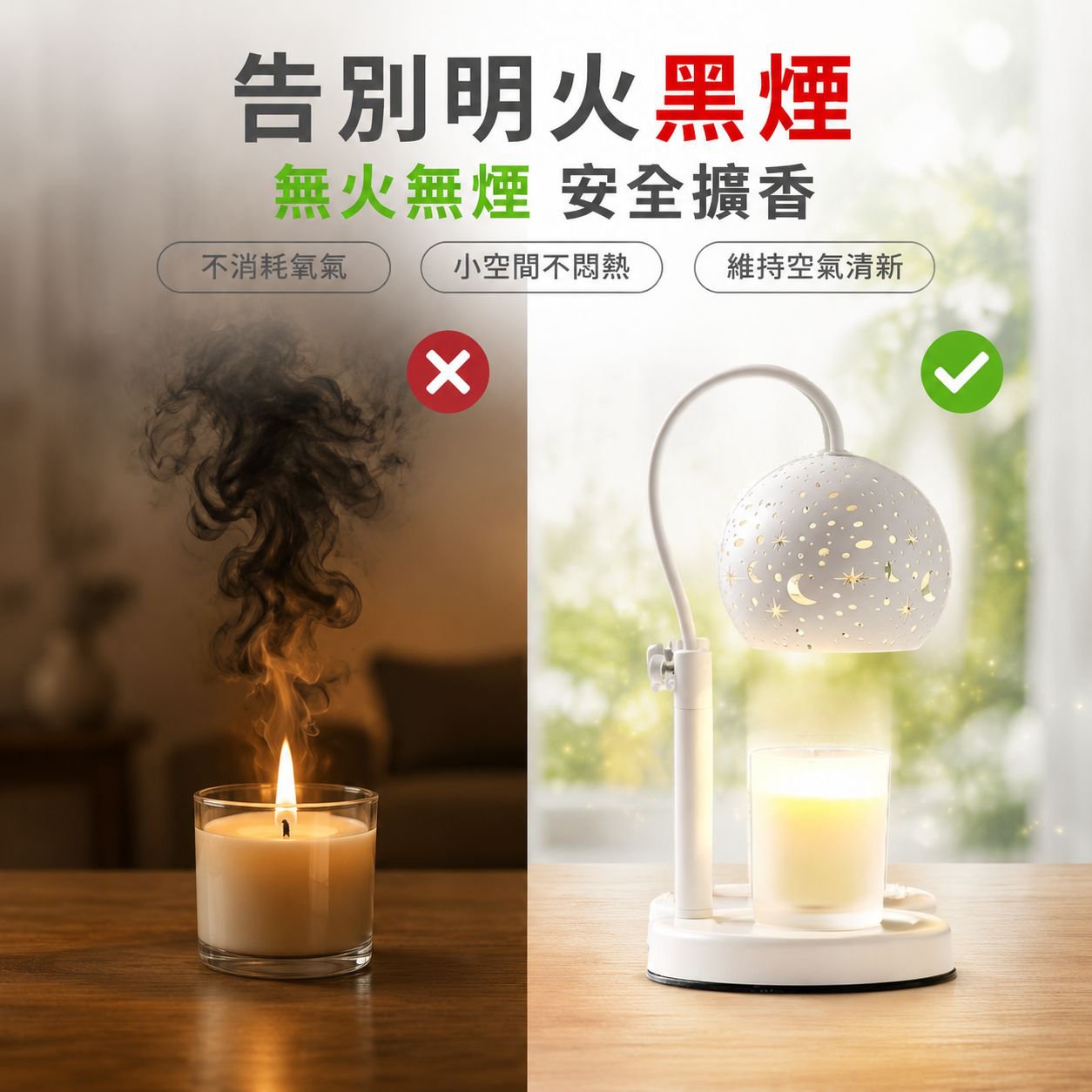 全新融蠟燈香薰燈