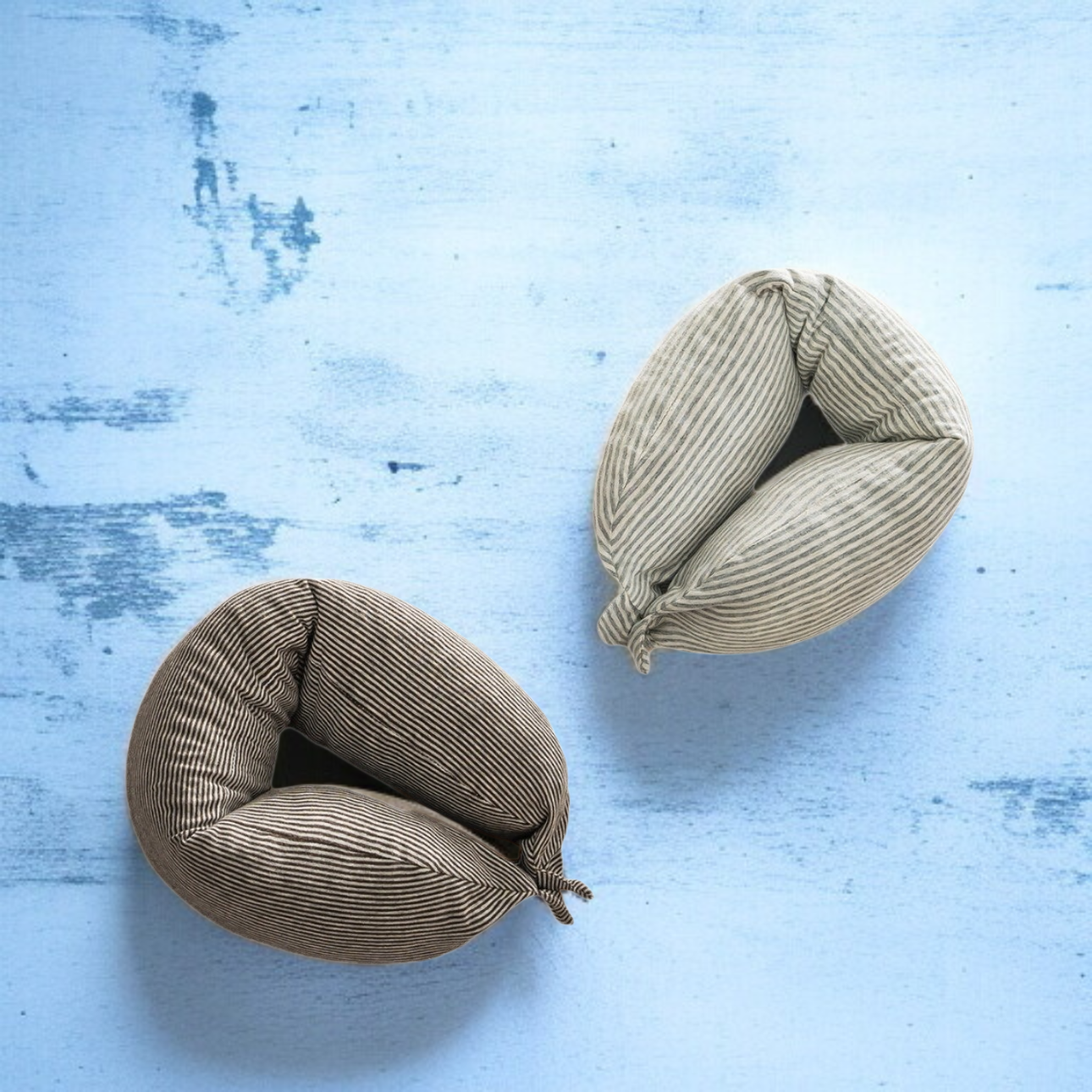 飛行機用ネックピロー 首を包み込むラテックス枕