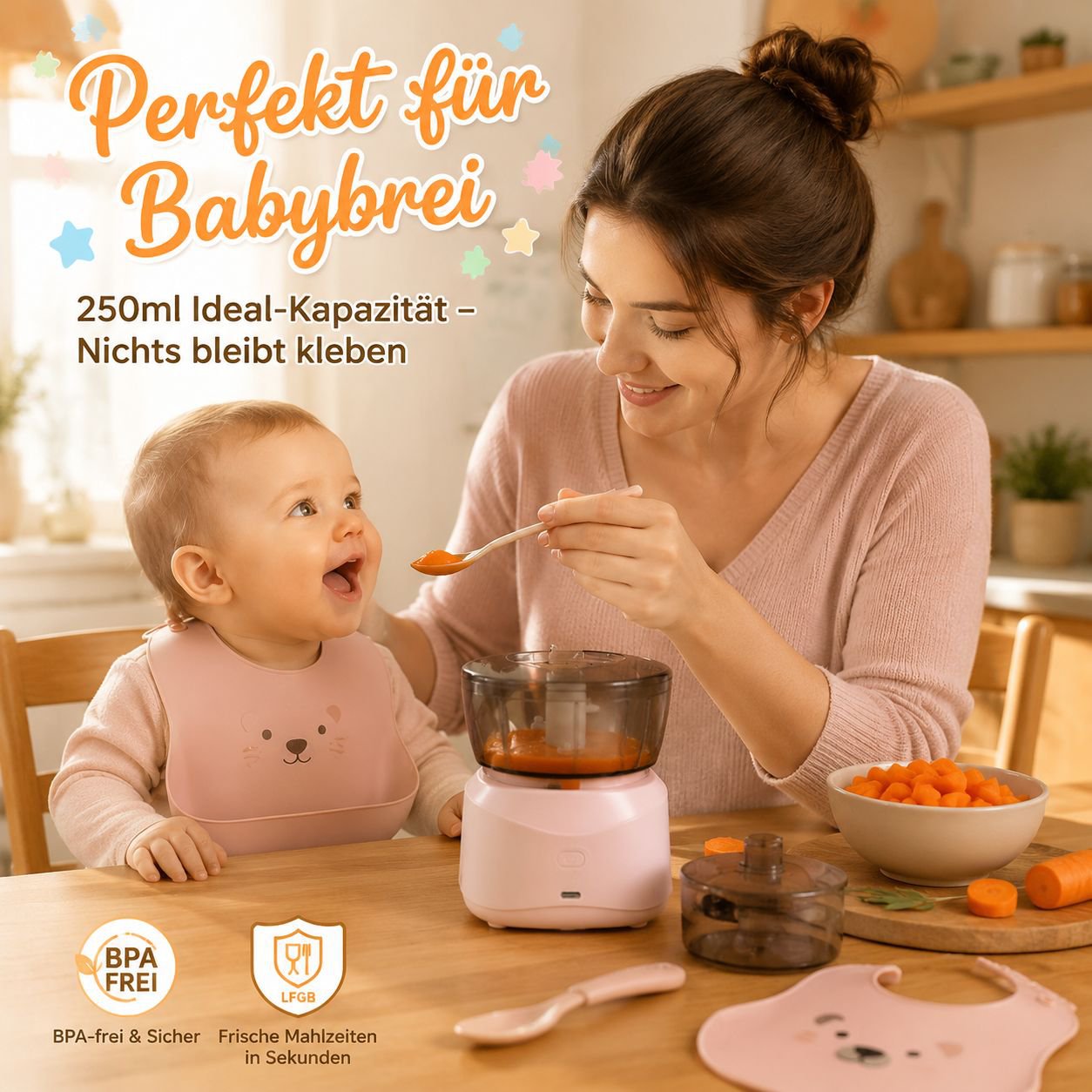 Intelligente Haushalts-Mini-Fleischwolf-Kochmaschine