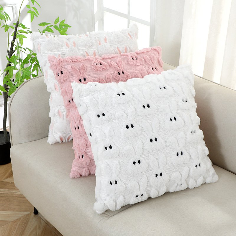 北歐風格客廳沙發靠枕套